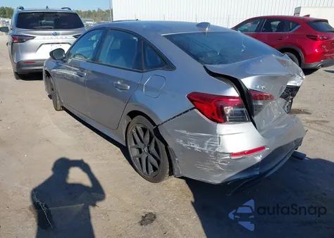 2024 Honda Civic Sport из США, поврежденный, VIN 2HGFE2F58RH505756